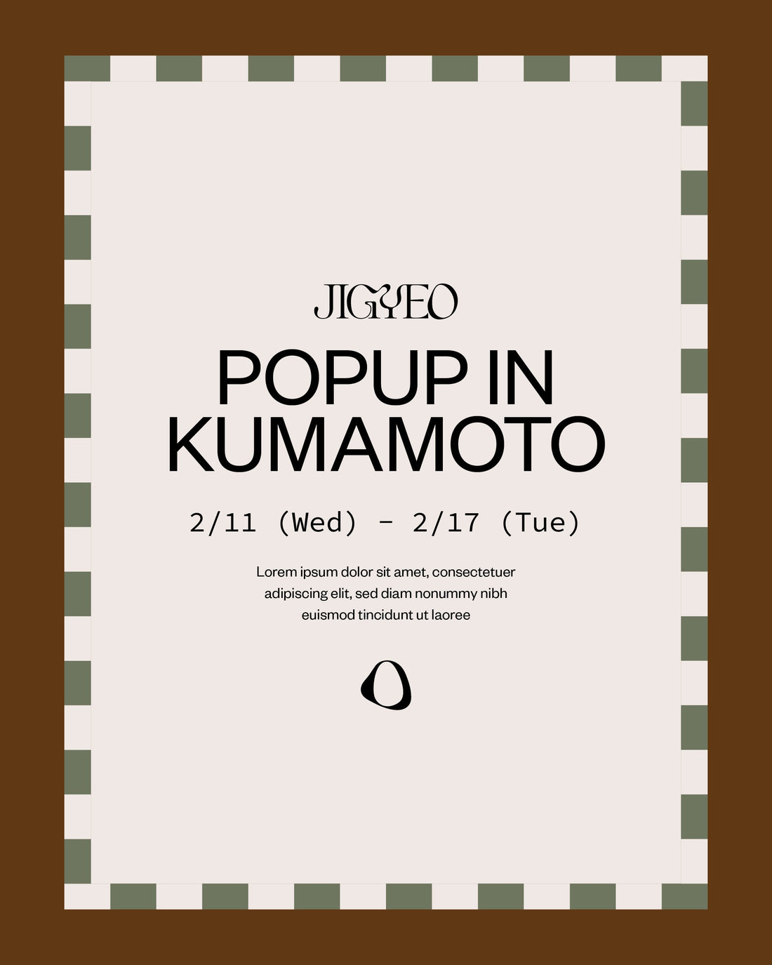 JIGYEO POPUP STORE 開催のお知らせ｜鶴屋百貨店（熊本）