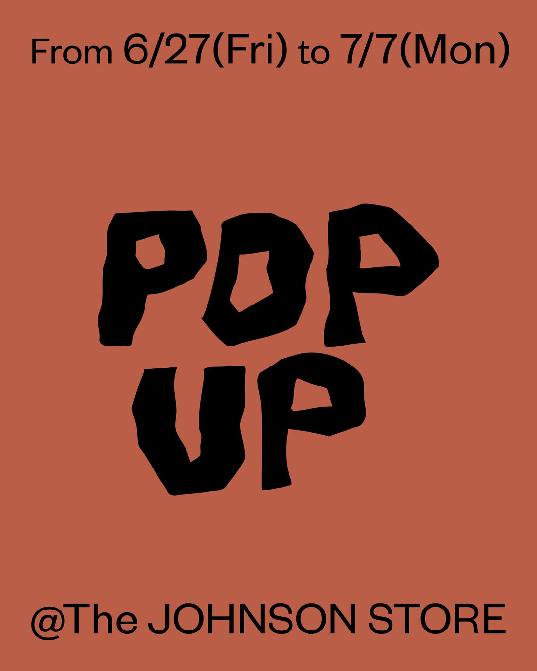 6/27（金）-7/7（月） 札幌POPUPのお知らせ