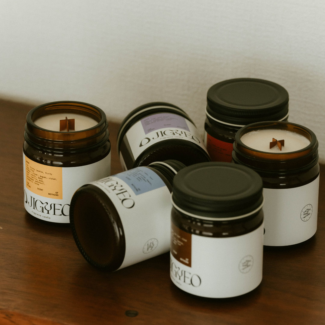 jigyeo maum フレグランスキャンドル jigyeo Fragrance candle maum