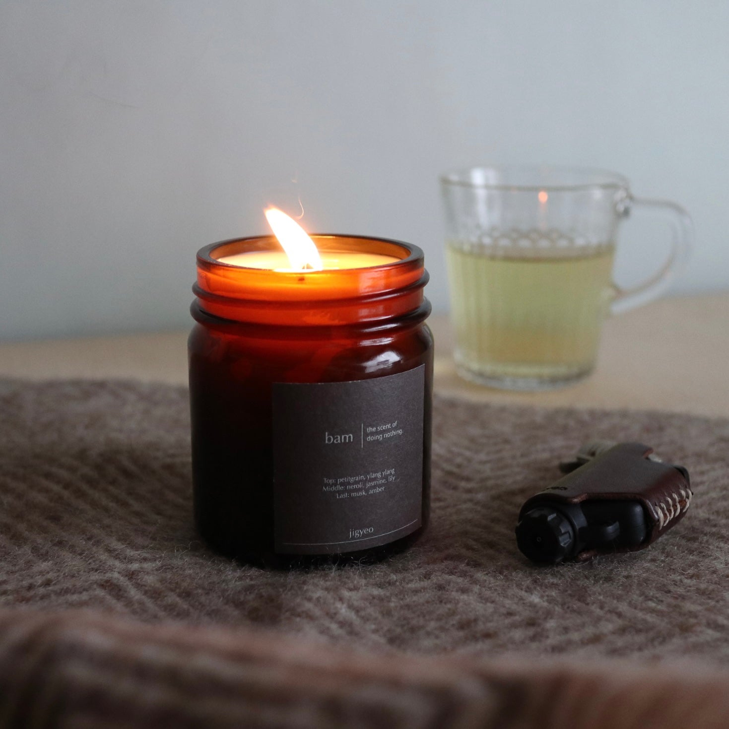 fragrance candle bam | 200ml – jigyeo