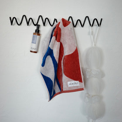 face towel （clay red）