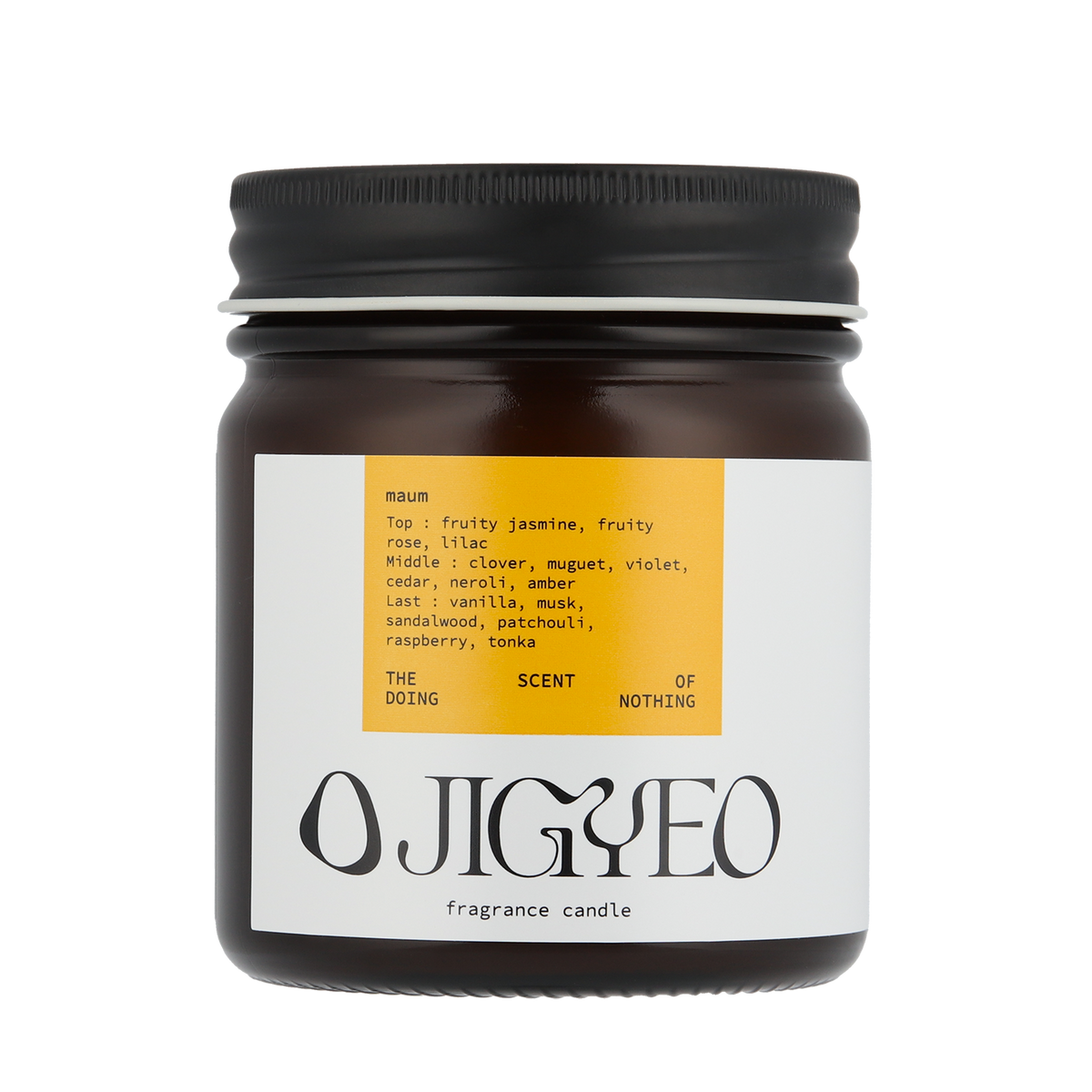 fragrance candle maum – JIGYEO