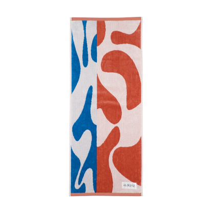 face towel （clay red）
