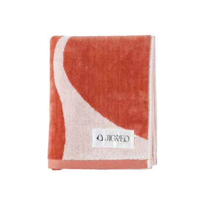 face towel （clay red）