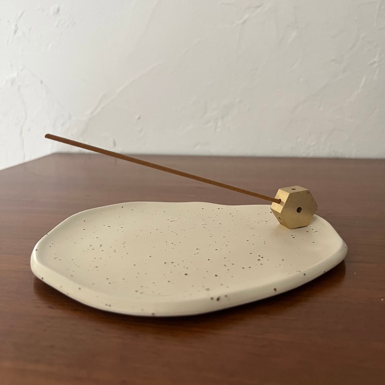 incense holder set -marble-